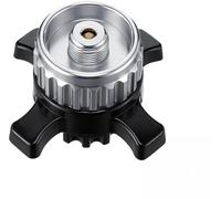 MINGBOLIN Adaptador de cartucho de gas compatible con Campingaz CV Easy Clic a EN417 válvula de rosca, adaptador de gas de latón y aleación de metal, conexión hermética para cocinas de camping y