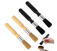 MINGBOLIN Pack de 4 Piezas Cepillos de Limpieza para Café - Accesorios Cafetera Esenciales, Kit Café Barista Ideal para Baristas, Herramienta para Limpieza de Cafeteras y Filtros