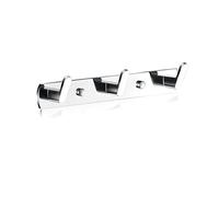 MINGCHI Perchero de Pared Premium | Ganchos Cromados Acero Inoxidable 304 | 4 Tamaños (3-6 Ganchos) | 15kg Capacidad | Montaje con Taladro | Para Recibidor, Baño, Cocina & Oficina