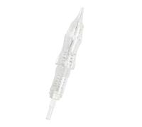MINGD 10 unids/caja de agujas de cartucho de tornillo de maquillaje permanente 1RL 0,25/0,3 MM máquina de tatuaje rotativa esterilizada Micro aguja paquete de ampolla (Color : 1box, Size : 1RL 0.3MM