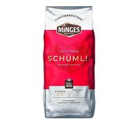 Minges Café Crème Schümli 2, toda granos, aroma de Soft Pack, 1000 g, 1er Pack (1 x 1 kg)