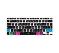 MiNGFi Protector de Teclado Silicona Logic Pro X Atajos para MacBook Pro 13" A1278/A1425/A1502(2008-2017) Air 13" A1369/A1466(2010-2017) Pro 15" A1398/A1286(2008-2015) Pro 17" A1297(2011) EU/ISO
