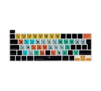 MiNGFi Protector de Teclado Silicona Studio One Atajos para MacBook Pro 13" M1/M2 A2338 (2020-2023), A2289 (2020), A2251 (2020-2021), Pro 16" A2141 (2019-2021) EU/ISO