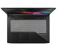MiNGFi Silicone Cubierta del Teclado para ASUS TUF Gaming FX503 FX504 FX505 FX705 ROG Strix GL503 GL504 GL703 GL704 - Transparente