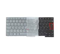 MiNGFi TPU Cubierta del Teclado para Lenovo ThinkPad T440-T495 E440-E495 L440-L480 X1 Yoga 2/3/4th X1 Carbon 14 5/6/7/8/th EU/ISO Diseño del Teclado - Transparente