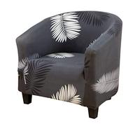 Mingfuxin Funda De Sofá para Silla De Club Fundas De Silla De Bañera De Terciopelo Elástico Fundas Blandas para Sillón