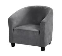 Mingfuxin Funda De Sofá para Silla De Club Fundas De Silla De Bañera De Terciopelo Elástico Fundas Blandas para Sillón