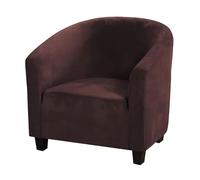 Mingfuxin Funda De Sofá para Silla De Club Fundas De Silla De Bañera De Terciopelo Elástico Fundas Blandas para Sillón