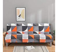 Mingfuxin - Funda Protectora para sofá Cama sin reposabrazos, futón de Elastano Extensible, Antideslizante, elástica, Plegable, para sofá Cama de 2 a 3 plazas sin reposabrazos (Impreso # 3259)