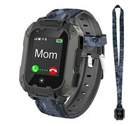 Mingfuxin Reloj inteligente 4G para niños y niñas, reloj inteligente impermeable con GPS Tracker WiFi Video Call SOS Cámara podómetro reloj de pulsera para niños 3-14 cumpleaños