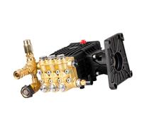 MINGLEA Bomba de émbolo de alta presión de gasolina de 18 L con presión de 4000 psi, operación simple para lavado de coches y limpieza de equipos