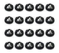 MINGLEA Conector de cable de botón metálico para conducto eléctrico para una instalación rápida y conexiones eléctricas