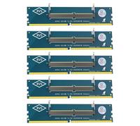 MINGLEA Placa de transferencia DDR5 DDR4 DDR3 para convertir laptop a computadora de escritorio utilizando una fuerte transmisión de señal de metal