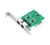 MINGLEA Tarjeta de red PCIE X1 a Gigabit Ethernet de doble puerto con chip RTL8111 para expansión de red de escritorio y servidores