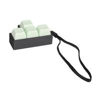 MINGLEA Tecla de teclado de juguete de 2/4 teclas de botón, conmutador, probador, teclado de juguete para alivio de adultos, pasar el tiempo