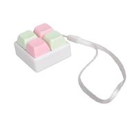 MINGLEA Tecla de teclado de juguete de 2/4 teclas de botón, conmutador, probador, teclado de juguete para alivio de adultos, pasar el tiempo