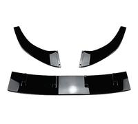 MINGRUILIHAI Alerón Delantero Coche para Audi A3 8Y S3 2021-2023, Spoiler Labio De Parachoques Lip Splitter Spoiler ABS Anti Colisión Divisor Alerones Accesorios