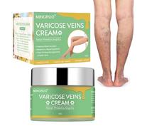 MINGRUO Crema para Varices Piernas, Cream Para Las Venas Varicosas, Crema Tratamiento Venas Varicosas Para Varices y Piernas Cansadas e Inflamadas