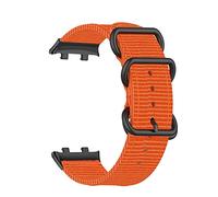 MINGSHAN Correa de reloj de lienzo de nylon compatible con Oppo Watch 41 mm 46 mm Pulsera de pulsera de banda inteligente original compatible con Oppo Watch 2 42 mm 46 mm Correa(Color:23cm 4pcs,Size:O