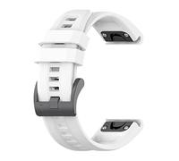 MINGSHAN Correas de banda de silicona QuickFit compatible con Garmin Fenix 7x 6x 5x 7s 6s 5s 7 6 5 3hr Forerunner935 945 Smartwatch Bracelet Sport pulsera (Color : White, Size : Fenix 7S 6S 5S)