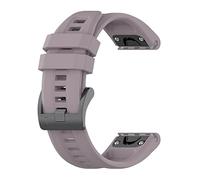 MINGSHAN Correas de banda de silicona QuickFit compatible con Garmin Fenix 7x 6x 5x 7s 6s 5s 7 6 5 3hr Forerunner935 945 Smartwatch Bracelet Sport pulsera (Color : Purple, Size : Fenix 3 3HR)