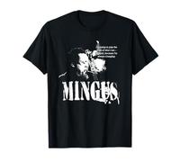 Mingus Jazz Wisdom Bajista Músico Camiseta
