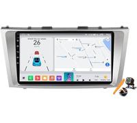 MingXing M6 pro1,Estéreo de Coche Android 15.0 Doble DIN para Toyota Camry 2006-2011, Tableta para Coche de 9 Pulgadas con GPS, Receptor FM y BT, Compatible con Android Auto y Apple CarPlay