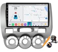 MingXing Y300s,Estéreo de Coche Android 15.0 2 DIN para J-azz City 2002-2007, Radio GPS de 9" con CarPlay/Android Auto, Reproductor Multimedia FM/BT/DVD