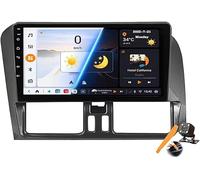 MingXing Y300s,Estéreo para Coche Android 15.0 2 DIN de 9 Pulgadas - Navegación GPS para Volvo XC60 2014-2017 | CarPlay Inalámbrico, Android Auto, FM, BT, DVD