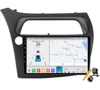 MingXing Y300s,Estéreo para Coche Android 15.0 2 DIN para C-ivic 2006-2011, GPS de 9 Pulgadas con Radio, CarPlay/Android Auto, Reproductor Multimedia FM/BT/DVD