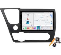 MingXing Y300s,Reemplazo de estéreo Android 15.0 2 DIN para C-ivic 2013-2016 | Tableta de Coche de 9 Pulgadas con GPS, DVD, FM, BT, Android Auto y CarPlay
