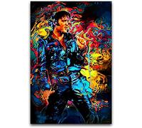 MINGYANMAO Imprimir En Lienzo 60 * 80cm Elvis Rockstars Poster Decorazione Soggiorno Camera da letto Pittura Senza Cornice
