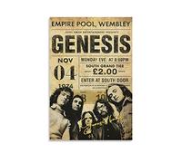 MINGYANMAO Lienzo De Impresión 50 * 70cm Genesis Band Canvas Wall Art Soggiorno Poster Camera da letto Decor Painting Senza Cornice