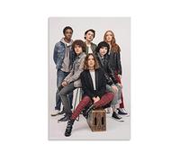 MINGYANMAO Pintura De La Lona 40 * 60cm Strade Matarazzo Caleb McLaughlin Finn Wolfhard Noah Schnapp Stampa quadri per soggiorno Camera da letto Decorazione Senza Cornice