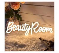 MINGYTN Decoración Lámparas Letrero De Neón Para Salón De Belleza, Con Luces De Neón Alimentadas Por USB Para Decoración De Pared De Salón De Uñas, Cejas Y Pestañas 40x13cm