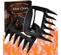 MINGZE 1 par BBQ Garra de carne, tenedores de carne, oso huellas para barbacoa, Pulled Pork Garras Carne Garras de oso Tenedores de Barbacoa Meat Claws