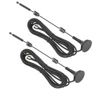 Mingzhe 2pcs 2.4g/5.8g Antena WiFi Base Magnética de Cobre Dual 12dbi Antena de Enrutador de Alta Ganancia con Interfaz SMA
