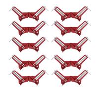 Mingzhe Abrazaderas de Esquina para Carpintería, Herramienta de Abrazadera ángulo Recto Aluminio Reforzado 90 Grados, Marco Bricolaje [Cuadrado carpintero]