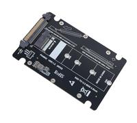 mingzhe Adaptador NVMe M.2 a U.2 SSD Diseño Duradero Compatible con Velocidades de Transferencia Rápidas de 64 Gbps para SSD 2230 2242 2260 2280-1 Unidad
