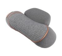 Mingzhe Almohada de Soporte de Cuello de Espuma de Memoria 3 Temperaturas Almohada Calentada con Funda de Almohada Desmontable Enchufe en Gris