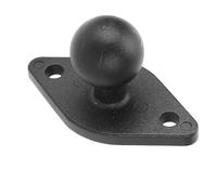 mingzhe Base de Montaje Esférico de 1 Pulgada con Placa AMPS para | Construcción de Aleación de Aluminio, Durabilidad de Grado Marino, Compatible con Brazos de Doble Casquillo RAM y Tamaño B,