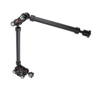 mingzhe Brazo Ajustable para Montaje de Cámara, Soporte de Brazo Articulado Metal Extensión Secciones Dobles 530 Mm con Bloqueo Perilla Mecánica y Bola Dirección
