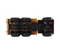 mingzhe Camión RC a Escala 1/18 con 6WD, Luces y 40 Minutos de Tiempo de Funcionamiento para Aventuras Todoterreno, Control Rápido y Estable (Amarilla)