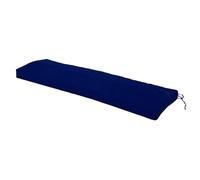 mingzhe Cojín de Banco a Prueba de Lluvia 55x16,5x3,1 Pulgadas, Cojín para Asiento Columpio Patio Al Aire Libre con Correas y Funda Extraíble para sofá Porche Jardín (Marina Guerra)