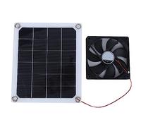 mingzhe Extractor Solar Panel Portátil de 10 W para Habitación de | Silicio Monocristalino DC5V, Panel Solar de 8,7x7,5 Pulgadas, Compatible con Carga de Coche, Uso en Techo de Yate