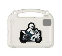 Mingzhe Funda para Tableta a Prueba de Golpes Funda Protectora de Espuma EVA Premium con Soporte y Asa para Pad X8A X9A Apto Niños Durable Lavable 11.5 Pulgadas 11 Pulgadas (Beige)