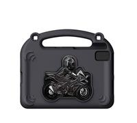 Mingzhe Funda Protectora de Goma de Espuma EVA para Tab S6 S5E A7, a Prueba Golpes, para Niños, Soporte Incorporado, Funda Ligera y Duradera Tableta Ver Películas, (Negro)