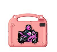 Mingzhe Funda Protectora de Goma de Espuma EVA para Tab S6 S5E A7, a Prueba Golpes, para Niños, Soporte Incorporado, Funda Ligera y Duradera Tableta Ver Películas, (Rosa)
