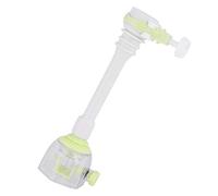 mingzhe Grifo de Extensión de Ahorro Agua Móvil, Pulverizador Válvula Cocina a Prueba con Rotación 360 para Grifo Largo Redondo (Verde)