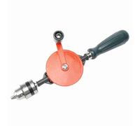 Mingzhe Herramienta Manual Portátil, Taladro de Manivela, Brocas de 1/4 y 3/8 Pulgadas para Manualidades y Carpintería, Mangos Duraderos ABS (2)
